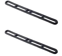 cyclingcolors 2 Pack Rubber Tension Strap, Black, 286 mm, Compatible with Car, Van, Truck