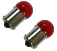 cyclingcolors 2 x 12 V 21 W BA15S Small Globe Light Bulbs for Motorbikes Scooters and Cars