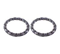 cyclingcolors 2 x Ball Cage Bearings 1 Inch Headset, 16 Balls, 3.97 mm, Vintage BMX