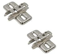 Cyclingcolors 2 x Blue Modern Steel Hinge for Furniture Cabinet Kitchen Bathroom