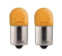 cyclingcolors 2 x bulbs orange 24 V BA15S 10 W light bulb car motorcycle moped scooter tractor truck van