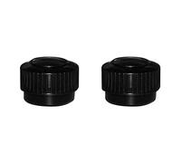 cyclingcolors 2 x Dynamo Rubber Wheel Diameter 18-28mm Ball Bearing Tyre Cap