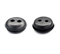 cyclingcolors 2 x Fuel Tank Rubber Grommets Gas Cutter Petrol Tank Nozzle Universal Fuel Line Pipe Seal Brush Cutter Trimmer Lawn Mower Diameter 21.5 mm 2 Holes