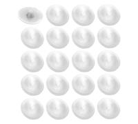 cyclingcolors 20 x Cover Caps Screws Plastic 11.5 mm Phillips Poz2 Wood Screw Caps White