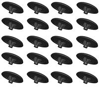 cyclingcolors 20x Cache vis Noir pz2 Abdeckkappen 20 x Cover caps, Black