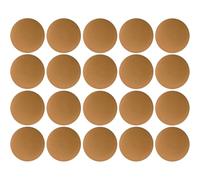 cyclingcolors 20x Torx T25 Screw Caps, Plastic, Round, Oak (Dub) Decorative Caps