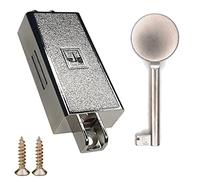 cyclingcolors 3666690038890 Serrure espagnolette Left Spanish Lock, Matt Nickel Plated