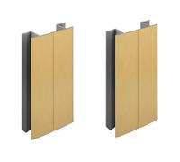 cyclingcolors 3666690041999 jonction de plinthe 2 x connectors for skirting Board, Golden