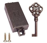 cyclingcolors 3666690043733 Left-Hand Spanish Lock, Brown (Bronze)