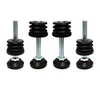 cyclingcolors 3701260873270 Round Fitting end, Black, 25mm