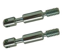 cyclingcolors 3701260888953 2X Bett schrauben 2 x Bed Screws, Gray