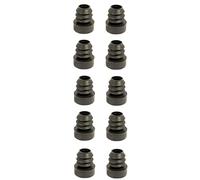 cyclingcolors 3701260890284 10 x lamellar Plugs, Black, 18mm
