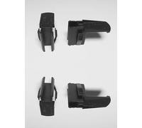 cyclingcolors 4 x kitchen base holder, adjustable mounting clip, skirting board foot clip, furniture feet, plastic