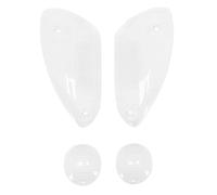 cyclingcolors 4x Indicator Glass Front and Rear Plastic Motorcycle Scooter Moped Compatible with MBK Nitro Yamaha Aerox