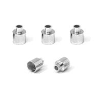 cyclingcolors 5x Cable Stop Brake Sleeve Bicycle Diameter 7 mm Length 10 mm Bicycle City Cycle Vintage