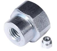 cyclingcolors Adapter Thread Head for Brush Cutter Head Brush Cutter Nut Screw Trimmer Compatible with Tecomec M10 x 1.50 LHF for Husqvarna