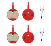 cyclingcolors Bicycle Brake Pads Compatible with Ninebot G2 Pro Diameter 22 mm Material Organic Resin Comfort Silence Progressiveness, 2 Pairs