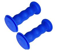 cyclingcolors Bicycle Grips 85 mm Handlebar 19 mm MTB Vintage Child Non-Slip Bicycle, Blue
