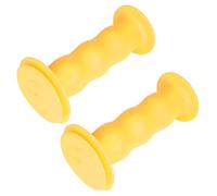cyclingcolors Bicycle Grips 85 mm Handlebar 19 mm MTB Vintage Child Non-Slip Bicycle, Yellow