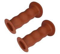 cyclingcolors Bicycle Grips 85 mm Handlebar 22 mm MTB Vintage Child Non-Slip Bicycle, Brown