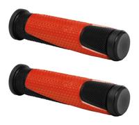 cyclingcolors Bicycle Handle 125 mm Diameter 22 mm Double Density Soft Unisex Handlebar MTB Road Scooter Cycle Red