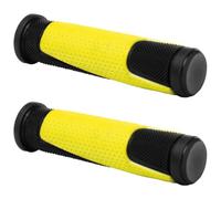 cyclingcolors Bicycle Handle 125 mm Diameter 22 mm Dual Density Soft Unisex Handlebar MTB Road Scooter Cycle Yellow