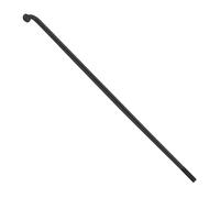 Cyclingcolors Bicycle Spokes Black Bicycle 250 mm to 300 mm 14G 2 mm Quality Stainless Steel Bicycle Parts Hubs, black