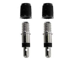 cyclingcolors Dunlop Valve Flash Valve Bicycle Hose Valve Insert Express Valve Set of 2