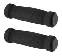 cyclingcolors Foam Bicycle Handle 125 mm Diameter 22 mm Convex Soft Unisex Handlebar Mountain Bike Road Scooter Cycle Black