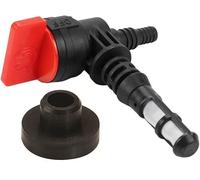 cyclingcolors Fuel tap Compatible with Briggs and Stratton 192980GS, 208961 with Rubber petcock on Off 90° Lawn Mower Tank Valve