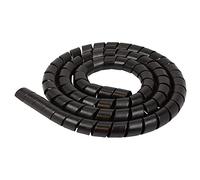 cyclingcolors Gaine spiralée Noire Flexible Black Cable Spiral Hose, Durchmesser 3mm, länge 1m