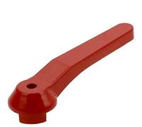 cyclingcolors Handle Valve Tap Lever Ball Red Aluminium 1"