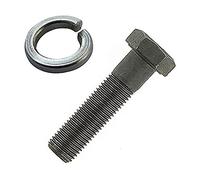 cyclingcolors LAWN MOVER BLADE SCREW 3/8" 24UNF BOLT HONDA CASTELGARDEN AYP NOMA STIGA SNAPPER (32mm)