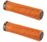 cyclingcolors Lock On Bicycle Handle 135 mm Diameter 22 mm Soft Unisex Handlebar MTB Mountain Bike Road Scooter Cycle Orange