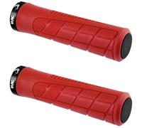 cyclingcolors Lock On Bicycle Handle 135 mm Diameter 22 mm Soft Unisex Handlebar MTB Mountain Bike Road Scooter Cycle Red