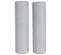 cyclingcolors Motorcycle Grip 123 mm Diameter 21 mm Rubber Handlebar Compatible with Vespa 50 LR 125 VMA VNB 1 2 150 VBA Grey