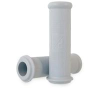 cyclingcolors Motorcycle Grip 123 mm Diameter 24 mm Rubber Handlebar Compatible with Vespa 50 LR 125 VMA VNB 1 2 150 VBA Grey