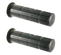 cyclingcolors Motorcycle Grip 130 mm Diameter 24 mm Rubber Handlebar Compatible with Vespa PX 125 150cc Black