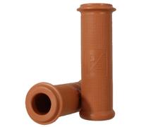 cyclingcolors Motorcycle Grips 123 mm Diameter 21 mm Rubber Handlebar Compatible with Vespa 125 VNB 3-6 150 VB1 VBB GL GS 160 180 Brown