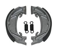 cyclingcolors Motorcycle Scooter Moped Brake Shoes Compatible with MBK 51 Front and Rear Diameter 100mm