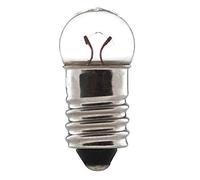 cyclingcolors Replacement Bulbs 6 V 0.6 W E10 Bicycle Light Bulb for Standard Headlights, transparent, 6V 0.6W E10