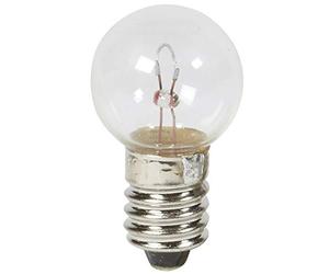 cyclingcolors Replacement Bulbs 6V 2.4W E10 Bicycle Light Bulb for Standard Headlights, transparent, 6V 2.4W E10