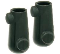 cyclingcolors Rubber Stand, End Cap, Stopper, Protection, Compatible with Motorcycles, Scooters and Mopeds Piaggio Vespa 50-90-125CC PRIMAVERA/ET3 135387