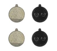 cyclingcolors Scooter Brake Pads Compatible with CT005-R XIAOMI PRO Resin 2.3 mm Diameter 21 mm Organic Material Resin Silent Progressive Braking, 2 Pairs