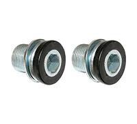cyclingcolors Unisex_Adult Clamping Screw, Silver, M12