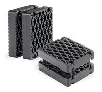 CyclingDeal 1.5" Bicycle Pedal Blocks for Child & Kids Bikes - Bring The Pedals Closer to Rider - Secure & Comfortable Riding