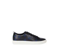 Cyclist Embroidered Leather Trainers - male - PS By Paul Smith - Sneakers - Black - 6 UK - Shoes 6 UK