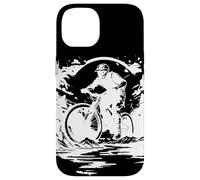 Cyclist Sketch Bicyclist Mountain Bike Trials Case for iPhone 14