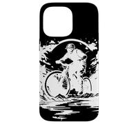 Cyclist Sketch Bicyclist Mountain Bike Trials Case for iPhone 14 Pro Max