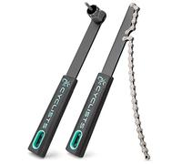 cyclists Cassette Removal Tool Sets - Chain Whip & Lock Ring Tool Compatible with Shimano HG Cassette/Freewheel Install Removal MTB Road Bike 7 8 9 10 11 Speed (Black)